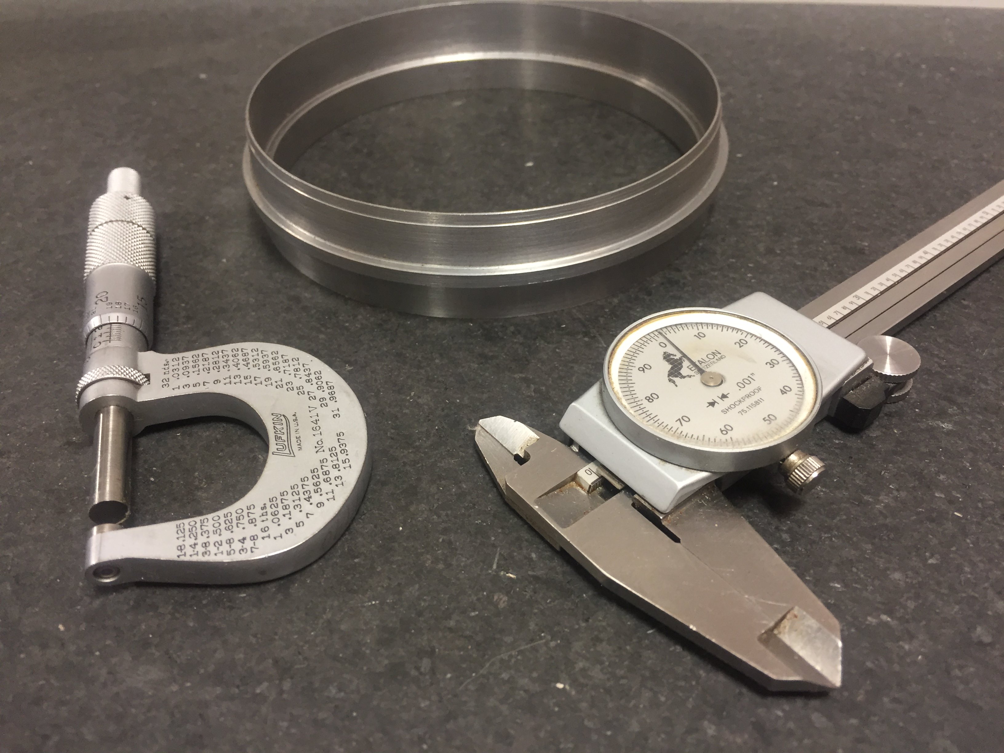 micrometers and dial calipers